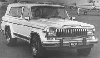 Jeep Cherokee Laredo, 1982